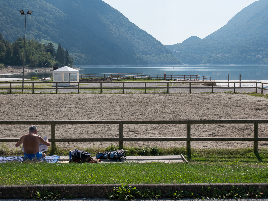Blick über Farra d'Alpago